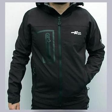 cista koza broj: Crna muška softshell jakna brenda Mountain Sport sa kapuljačom. Jakna at lalafo.rs — 1 cista koza broj: Crna muška softshell jakna brenda Mountain Sport sa kapuljačom. Jakna — 1