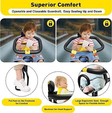 Bike accessories: Dečije sedište za bicikl – prednji nosač - Namenjeno za uzrast od 8 at lalafo.rs — 7 Bike accessories: Dečije sedište za bicikl – prednji nosač - Namenjeno za uzrast od 8 — 7