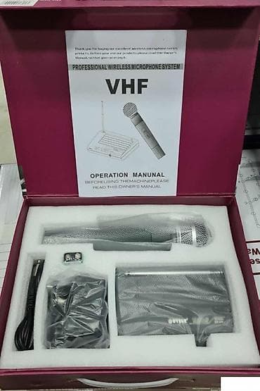 Audio: Niš. Novoo .Bežični mikrofon set – VHF sistem Komplet sadrži: - at lalafo.rs — 3 Audio: Niš. Novoo .Bežični mikrofon set – VHF sistem Komplet sadrži: - — 3