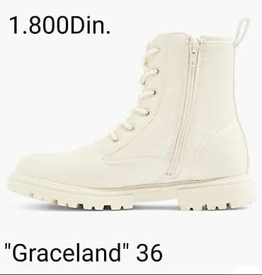 Nove Graceland ženske čizme, broj 36 - Boja: krem/bela - Model na lalafo.rs — 2 Nove Graceland ženske čizme, broj 36 - Boja: krem/bela - Model — 2