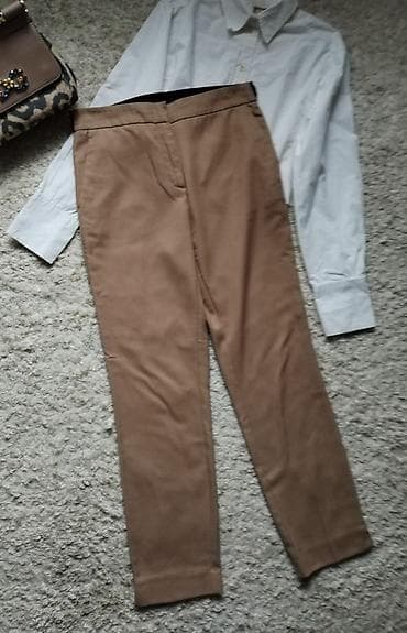 ZARA pantalone u braon boji, odgovaraju M veličini. Perfektno stanje ☆ na lalafo.rs — 3 ZARA pantalone u braon boji, odgovaraju M veličini. Perfektno stanje ☆ — 3