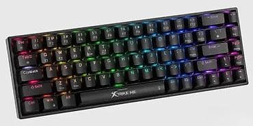 Mehanička tastatura Xtrike Me (kompaktni format) - Kompaktan na lalafo.rs Mehanička tastatura Xtrike Me (kompaktni format) - Kompaktan