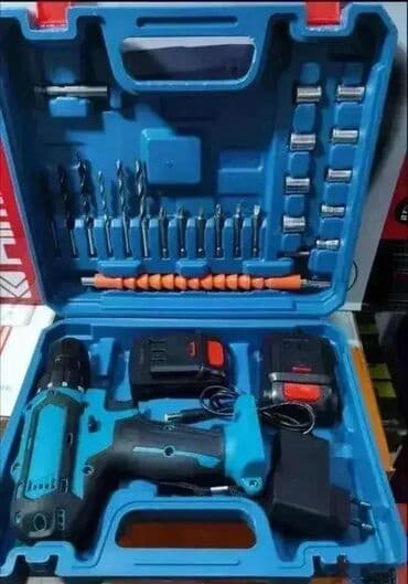 Aku šrafilica - bušilica MAKITA (pribor i 2 baterije 24W) Ova aku na lalafo.rs Aku šrafilica - bušilica MAKITA (pribor i 2 baterije 24W) Ova aku