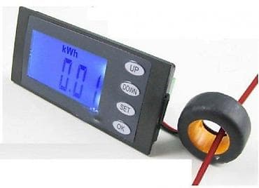 AC multimer za merenje potrošnje – panelni merač sa strujnim na lalafo.rs AC multimer za merenje potrošnje – panelni merač sa strujnim