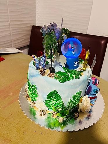 Tematska rođendanska torta – “Stitch” - Okrugla torta dekorisana na lalafo.rs — 3 Tematska rođendanska torta – “Stitch” - Okrugla torta dekorisana — 3