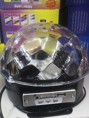 Disko kugla Bluetooth rgb MP3 usb. Disko kugla sa zvučnikom i na lalafo.rs Disko kugla Bluetooth rgb MP3 usb. Disko kugla sa zvučnikom i