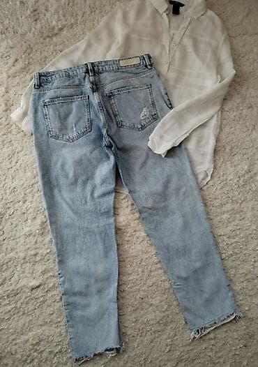 bermude teksas br: ZARA farmerke Boyfriend svetlog teksasa. Mere: Struk poluobim 39cm at lalafo.rs — 4 bermude teksas br: ZARA farmerke Boyfriend svetlog teksasa. Mere: Struk poluobim 39cm — 4