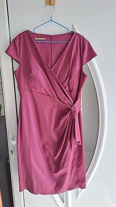Personal Items: Haljina od satena, za punije dame, veličina 48, ima elastina i korpe at lalafo.rs — 2 Personal Items: Haljina od satena, za punije dame, veličina 48, ima elastina i korpe — 2