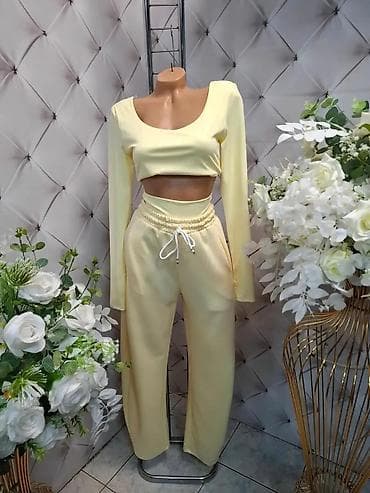 Ženski trodelni komplet trenerke - Sastav: mekani pamučni duks na lalafo.rs — 5 Ženski trodelni komplet trenerke - Sastav: mekani pamučni duks — 5