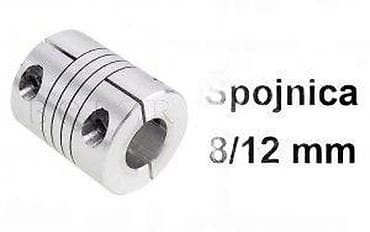 Elastična spojnica 8/12 mm – aluminijumska, spiralno prorezana Opis at lalafo.rs — 3 Elastična spojnica 8/12 mm – aluminijumska, spiralno prorezana Opis — 3
