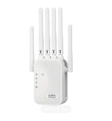 Wi‑Fi 6 repetitor/ekstender sa 6 antena – Ourlife, u crnoj i beloj na lalafo.rs — 7 Wi‑Fi 6 repetitor/ekstender sa 6 antena – Ourlife, u crnoj i beloj — 7