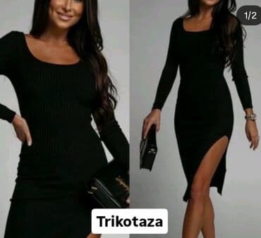 XL, bоја - Crna, Koktel, klub, Dugih rukava na lalafo.rs XL, bоја - Crna, Koktel, klub, Dugih rukava