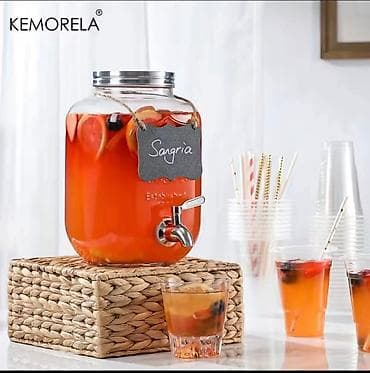 Home & Garden: Tocilica za limunadu. Cena 3600 din. Retro staklena tegla sa slavinom at lalafo.rs — 2 Home & Garden: Tocilica za limunadu. Cena 3600 din. Retro staklena tegla sa slavinom — 2
