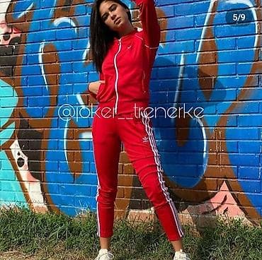 Adidas ženska trenerka crvena NOVO Novo Mokra likra Veličine s m l xl at lalafo.rs Adidas ženska trenerka crvena NOVO Novo Mokra likra Veličine s m l xl