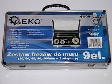 Hand Tools: GEKO set za bušenje zidova – 9 delova (model G40009) Profesionalni at lalafo.rs — 4 Hand Tools: GEKO set za bušenje zidova – 9 delova (model G40009) Profesionalni — 4