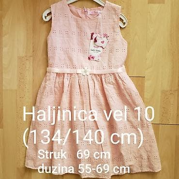 Nova haljina od pamucne cipke vel.10. Pamuk 100%. Cela je postavljena na lalafo.rs — 1 Nova haljina od pamucne cipke vel.10. Pamuk 100%. Cela je postavljena — 1