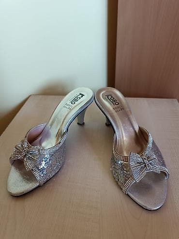 Elegantne ženske sandale sa petom, ukrašene svetlucavim šljokicama i na lalafo.rs — 4 Elegantne ženske sandale sa petom, ukrašene svetlucavim šljokicama i — 4