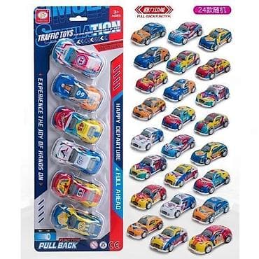 Set od 6 metalnih autića na navlačenje (pull-back funkcija). - na lalafo.rs Set od 6 metalnih autića na navlačenje (pull-back funkcija). -