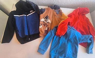 Komplet dečjih dukseva sa kapuljačom (4 komada), svi na rajsferšlus na lalafo.rs — 1 Komplet dečjih dukseva sa kapuljačom (4 komada), svi na rajsferšlus — 1