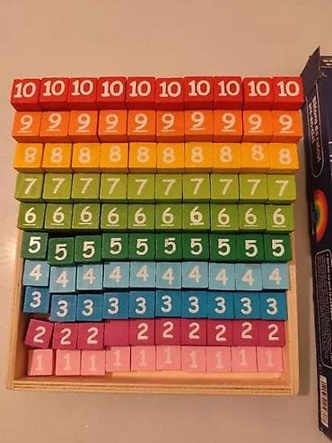 Creative & Educational Toys: Playtive Rainbow Counting Blocks – Montessori edukativna igra - Set at lalafo.rs — 6 Creative & Educational Toys: Playtive Rainbow Counting Blocks – Montessori edukativna igra - Set — 6