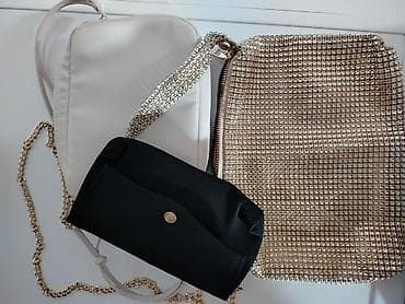 Tri tašnice bukvalno kao nove. Mala crna 18 x 11 cm,može i oko struka na lalafo.rs — 1 Tri tašnice bukvalno kao nove. Mala crna 18 x 11 cm,može i oko struka — 1