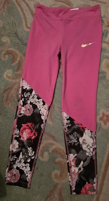 NIKE pro dri fit original helanke roze boje sa zlatnom debelom gumom na lalafo.rs — 7 NIKE pro dri fit original helanke roze boje sa zlatnom debelom gumom — 7