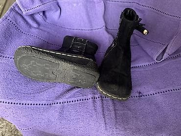 Dečje zimske čizmice Sparkle, crne boje - Materijal: mekani gornji na lalafo.rs — 2 Dečje zimske čizmice Sparkle, crne boje - Materijal: mekani gornji — 2