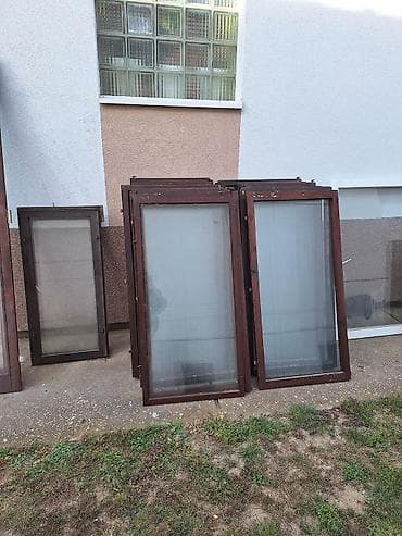 Drvene stolarijske jedinice – prozorska/vratna krila sa staklom - na lalafo.rs — 4 Drvene stolarijske jedinice – prozorska/vratna krila sa staklom - — 4