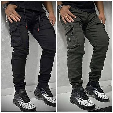 Muške cargo pantalone – više boja - Kroj: jogger/cargo, sužene na lalafo.rs — 8 Muške cargo pantalone – više boja - Kroj: jogger/cargo, sužene — 8