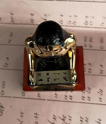 Jedinstvena Vintage statua staroegipatskog pisca 0,4kg. Jedinstvena at lalafo.rs — 8 Jedinstvena Vintage statua staroegipatskog pisca 0,4kg. Jedinstvena — 8