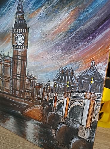 Paintings & Picture frames: London, Big Ben 🇬🇧 Akril na platnu (tvrda podloga) at lalafo.rs — 5 Paintings & Picture frames: London, Big Ben 🇬🇧 Akril na platnu (tvrda podloga) — 5