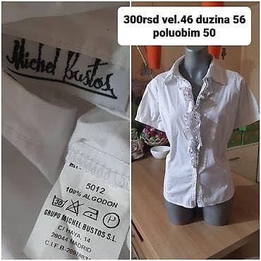 zenske broj: Michel Bustos ženska košulja sa kratkim rukavima - Materijal: 100% at lalafo.rs — 1 zenske broj: Michel Bustos ženska košulja sa kratkim rukavima - Materijal: 100% — 1