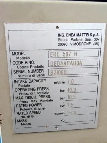 Kompresori za vazduh: Kompresor Mattei 3500-21. Rotacioni, kompresor. Marka: Mattei, model na lalafo.rs — 3 Kompresori za vazduh: Kompresor Mattei 3500-21. Rotacioni, kompresor. Marka: Mattei, model — 3