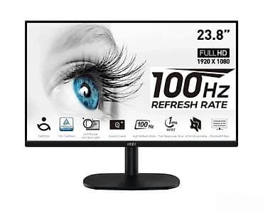 MSI 23.8" monitor – Full HD, 100 Hz - Dijagonala: 23.8 inča - na lalafo.rs MSI 23.8" monitor – Full HD, 100 Hz - Dijagonala: 23.8 inča -