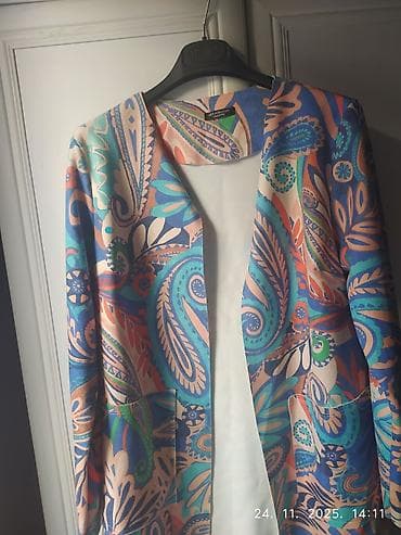 Ženski blejzer/kimono sa paisley i cvetnim printom - Brend na lalafo.rs — 3 Ženski blejzer/kimono sa paisley i cvetnim printom - Brend — 3