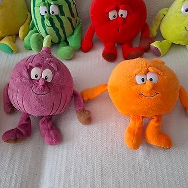 Vita klinci plišane igračke voće i povrće Cena 500 din komad uplata na lalafo.rs — 5 Vita klinci plišane igračke voće i povrće Cena 500 din komad uplata — 5