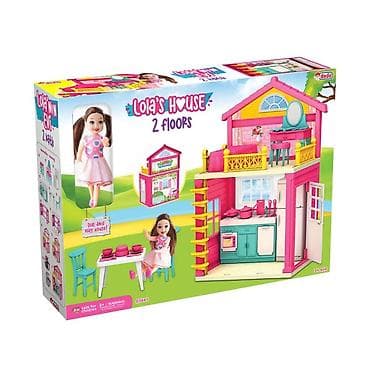 Lola’s House – dvospratna kuća za lutke sa lutkom - Set sadrži na lalafo.rs Lola’s House – dvospratna kuća za lutke sa lutkom - Set sadrži