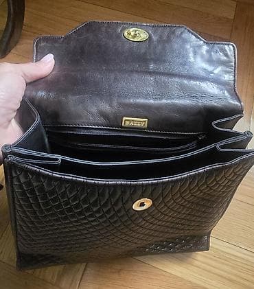 BALLY vintage kožna damska torba. Interesantan model, prirodna koža at lalafo.rs — 5 BALLY vintage kožna damska torba. Interesantan model, prirodna koža — 5