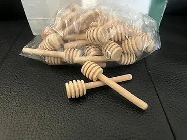 *** AKCIJA *** #2074 Drvene kašike za med; Dužina: 8cm; Pakovanje od na lalafo.rs — 2 *** AKCIJA *** #2074 Drvene kašike za med; Dužina: 8cm; Pakovanje od — 2