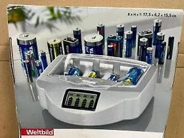 Home & Garden: Univerzalni punjač baterija sa LCD ekranom – Weltbild/Genius Ideas at lalafo.rs — 7 Home & Garden: Univerzalni punjač baterija sa LCD ekranom – Weltbild/Genius Ideas — 7