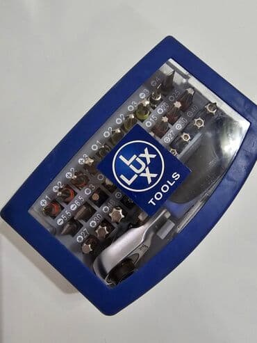 Set bitova i gedora LUX TOOLS u praktičnom kućištu - Brend: LUX TOOLS na lalafo.rs Set bitova i gedora LUX TOOLS u praktičnom kućištu - Brend: LUX TOOLS