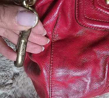 Coach Madison Sabrina satchel bag. Coach kožna crvena torba sa na lalafo.rs — 10 Coach Madison Sabrina satchel bag. Coach kožna crvena torba sa — 10