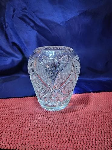 Antique Decor: Vaza nova kristal,led kristal,rucni rad. ceska. 70te. Vaza at lalafo.rs — 2 Antique Decor: Vaza nova kristal,led kristal,rucni rad. ceska. 70te. Vaza — 2