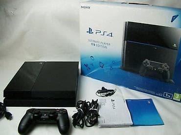 U ponudi Sony Playstation 4 sa naslova. Konzola je novija fat na lalafo.rs U ponudi Sony Playstation 4 sa naslova. Konzola je novija fat