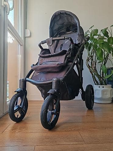 Bebetto dečija kolica 3u1, tamno siva– auto sedište jaje-sinteza na lalafo.rs — 1 Bebetto dečija kolica 3u1, tamno siva– auto sedište jaje-sinteza — 1