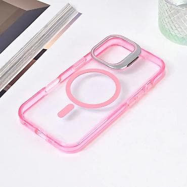 Maska Magsafe transparent za iPhone 16 6.1 pink. Uz brzu dostavu i na lalafo.rs — 1 Maska Magsafe transparent za iPhone 16 6.1 pink. Uz brzu dostavu i — 1