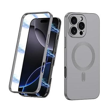 Maska za Apple iPhone bоја - Siva, Sa magnetom za punjenje na lalafo.rs Maska za Apple iPhone bоја - Siva, Sa magnetom za punjenje