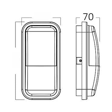 **Dostupno u tri boje svetla** BRAYTRON Led zidna svetiljka na lalafo.rs — 6 **Dostupno u tri boje svetla** BRAYTRON Led zidna svetiljka — 6