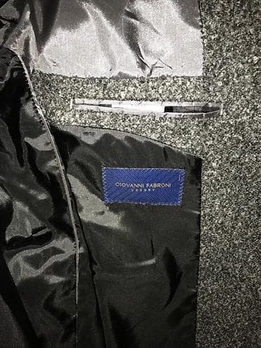 Original GIOVANNI FABRINI Luxury kaputić / 2 kom. NOV Sivi je 100% na lalafo.rs — 3 Original GIOVANNI FABRINI Luxury kaputić / 2 kom. NOV Sivi je 100% — 3