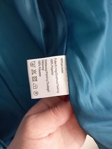 Ženska zimska jakna u velicini 40/42 Bodyright – tirkizno-plava - na lalafo.rs — 4 Ženska zimska jakna u velicini 40/42 Bodyright – tirkizno-plava - — 4